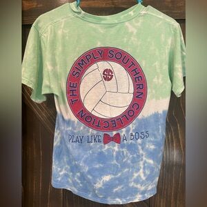 Youth volleyball Simply Southern T-shirt